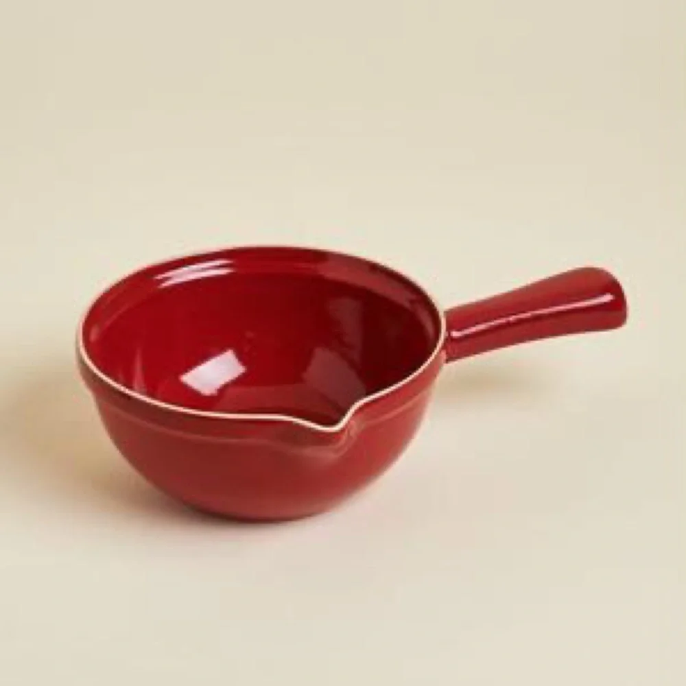 Emile Henry Fondue Pot with Pouring Rim